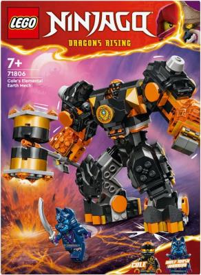 Lego Ninjago Mech żywiołu ziemi Cole’a 71806. Wydawca: LEGO. SmakLiter.pl Opakowanie Lego Ninjago Mech żywiołu ziemi Cole’a 71806