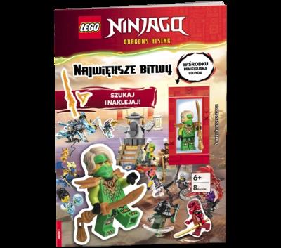 Okładka książki Lego Ninjago Największe bitwy MSF-6701