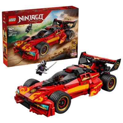 Opakowanie LEGO Ninjago Ninja Ścigacz X-1 15-lecie 71867
