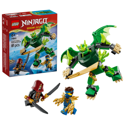 Opakowanie LEGO Ninjago Smoczy Mech Lloyda zestaw bitewny 71862
