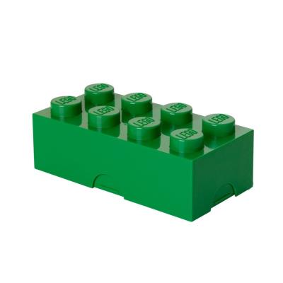 Lego pojemnik klocek classic ósemka zielony. Wydawca: NHG. SmakLiter.pl Opakowanie Lego pojemnik klocek classic ósemka zielony