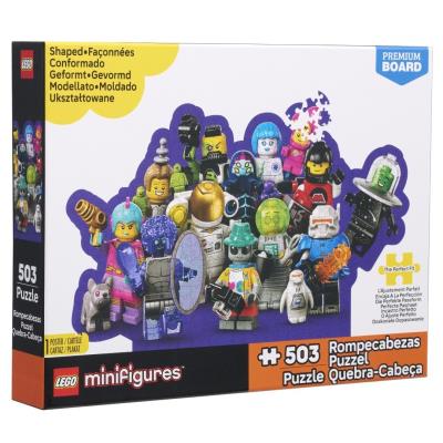 Opakowanie Lego Puzzle 500 Minifigures Shaped Collage 2