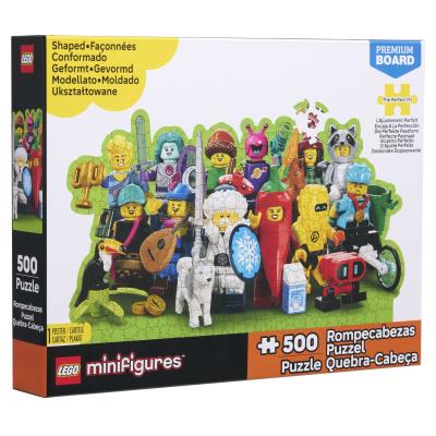 Opakowanie LEGO Puzzle 500 Minifigurki Shaped Collage 1