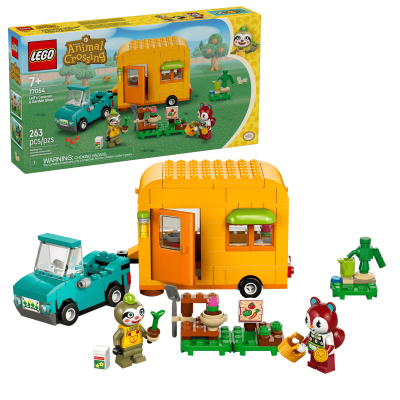 Opakowanie LEGO(R) ANIMAL CROSSING 77054 Leif i jego karawan oraz sklep ogrodniczy
