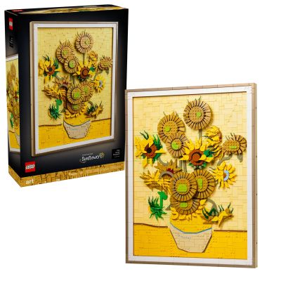 Opakowanie LEGO(R) ART 31215 „Słoneczniki” Vincenta van Gogha