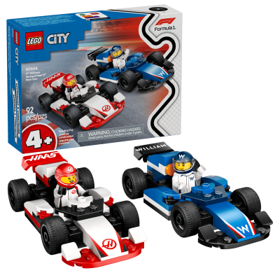 Opakowanie LEGO(R) CITY 60464 Bolidy Williams Racing i Haas F1(R)