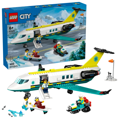 Opakowanie LEGO(R) CITY 60465 (3szt) Samolot pogotowia ratunk