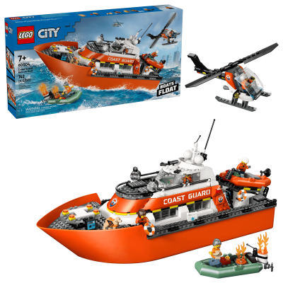 Opakowanie LEGO(R) CITY 60504 Łódź ratunkowa i helikopter straży przybrzeżnej