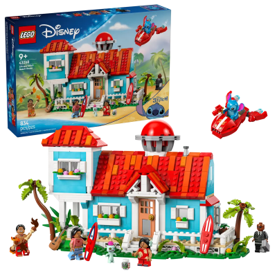 Opakowanie LEGO(R) DISNEY CLASSIC 43268 Domek na plaży Lilo i Stitcha