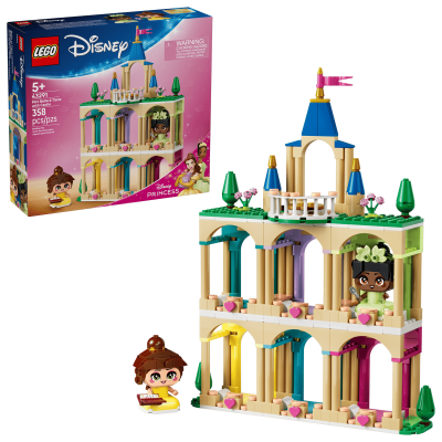 Opakowanie LEGO(R) DISNEY PRINCESS 43291 Mała Bella i Tiana z zamkiem