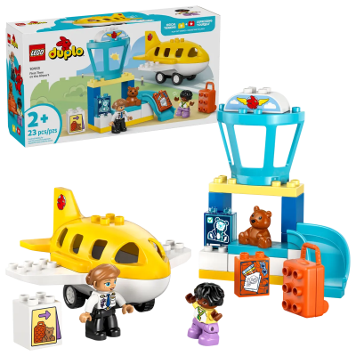 Opakowanie LEGO(R) DUPLO 10443 Pierwszy raz na lotnisku