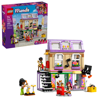 Opakowanie LEGO(R) FRIENDS 42653 (3szt) Sklep muzyczny i mieszk