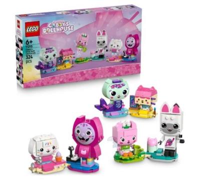Opakowanie LEGO(R) GABBY'S DOLLHOUSE 11215 (3szt) Koci przyjaciele Gabi z klocków