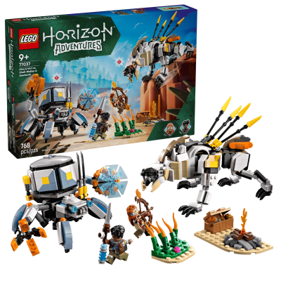Opakowanie LEGO(R) HORIZON 77037 Aloy i Varl kontra krabołaz i piłoząb