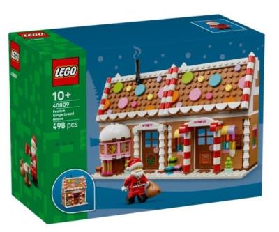 Opakowanie LEGO(R) ICONIC 40809 (3szt) Świąteczna chatka...