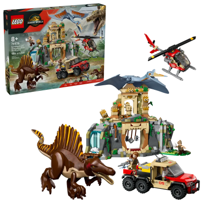 Opakowanie LEGO(R) JURASSIC WORLD 76976 Powietrzna misja z kecalkoatlem i spinozaurem