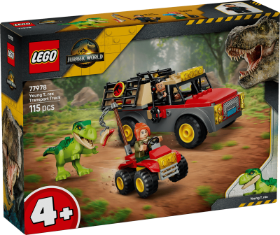 Opakowanie LEGO(R) JURASSIC WORLD 77978 Ciężarówka do transportu młodego tyranozaura