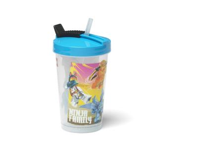 LEGO(R) kubek ze słomką Iconic Ninjago. Wydawca: NHG. SmakLiter.pl Opakowanie LEGO(R) kubek ze słomką Iconic Ninjago