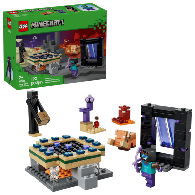 Opakowanie LEGO(R) MINECRAFT 21584 Podróż przez portal Netheru i Kresu
