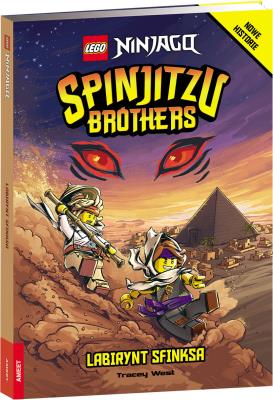 Okładka książki LEGO(R) Ninjago Spinjitzu Brothers. Labirynt Sfinksa