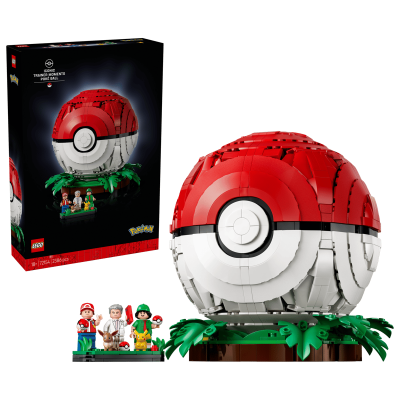 Opakowanie LEGO(R) POKEMON 72154 Kultowy Pokéball z Trenerami