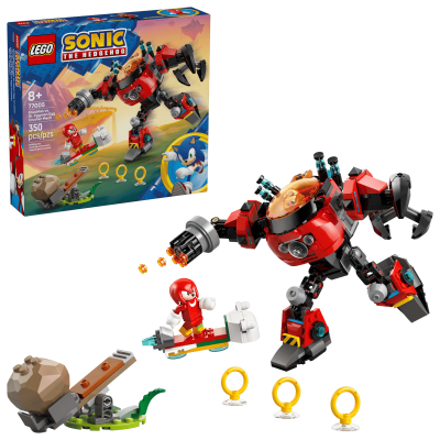 Opakowanie LEGO(R) SONIC 77005 Knuckles kontra Dr. Eggman w mechu Egg Crusher