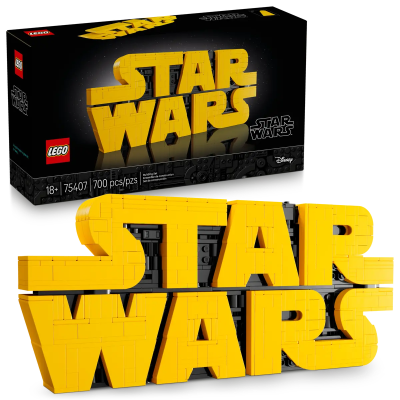 Opakowanie LEGO(R) STAR WARS 75407 Logo Star Wars™ zbudowane z klocków