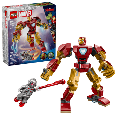 Opakowanie LEGO(R) SUPER HEROES 76307 Mech Iron Mana kontra Ultron