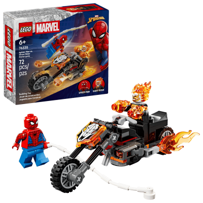 Opakowanie LEGO(R) SUPER HEROES 76335 Spider-Man kontra Ghost Rider na motocyklu