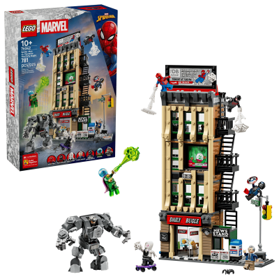 Opakowanie LEGO(R) SUPER HEROES 76342 Spider-Man kontra Mysterio: Daily Bugle
