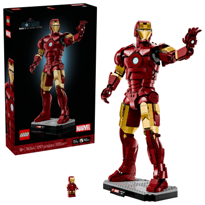 Opakowanie LEGO(R) SUPER HEROES 76344 Iron Man Mark 3 — edycja kolekcjonerska
