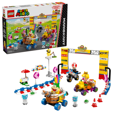 Opakowanie LEGO(R) SUPER MARIO 72036 Mario Kart™ – Zestaw Baby Peach i Grand Prix