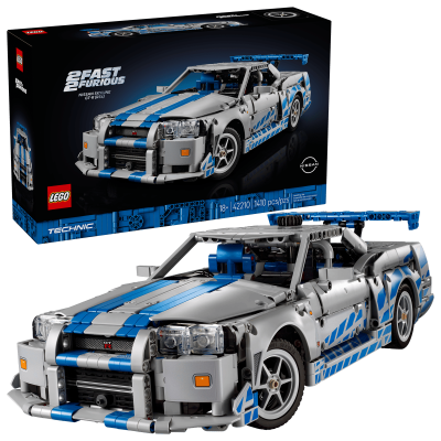 Opakowanie LEGO(R) TECHNIC 42210 Samochód Nissan Skyline GT-R (R34) z filmu Za szybcy, za wściekli