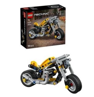 Opakowanie LEGO(R) TECHNIC 42225 (4szt) Żółty motocykl