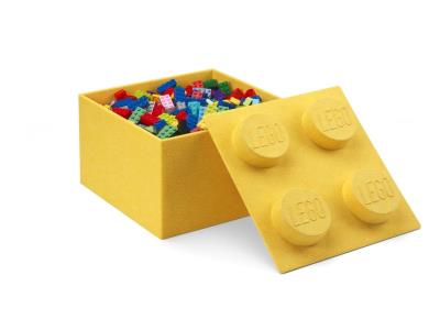Opakowanie LEGO Storage Brick 4 Felt Yellow
