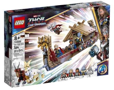 Opakowanie Lego SUPER HEROES 76208 Kozia łódź