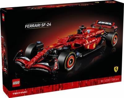 Opakowanie Lego Technic Bolid Ferrari SF-24 F1 42207