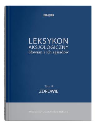 Okładka książki Leksykon aksjologiczny Słowian i ich sąsiadów T.8