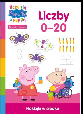 Liczby. Uczę się z Peppą. Świnka Peppa. Autor: Opracowanie zbiorowe. SmakLiter.pl Okładka książki Liczby. Uczę się z Peppą. Świnka Peppa