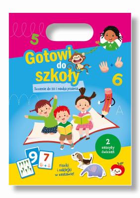 Okładka książki Liczenie do 10 i nauka pisania. Gotowi do szkoły