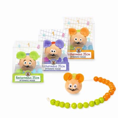 Opakowanie Liczydło Myszka z drewna 1szt.mix