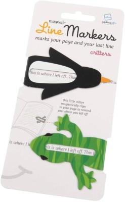 Opakowanie LineMarkers Wskazujące zakładki - Critters