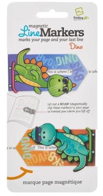 Opakowanie LineMarkers Wskazujące zakładki - Dinozaury
