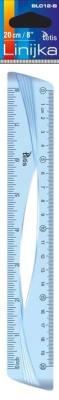 Opakowanie Linijka 20cm niebieska