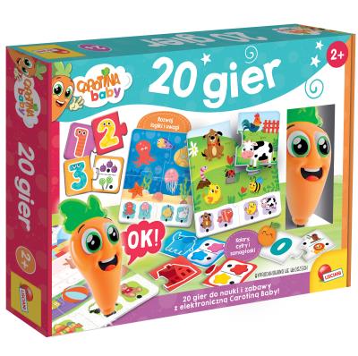 Opakowanie Lisciani Carotina Baby 20 gier 304-PL110001