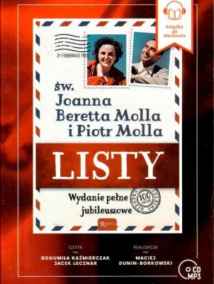 Listy Joanna Beretta Molla i Piotr Molla Audiobook. Autor:   Praca zbiorowa. SmakLiter.pl Okładka książki Listy Joanna Beretta Molla i Piotr Molla Audiobook