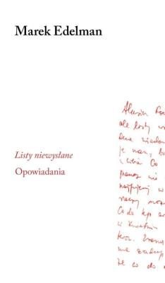 Okładka książki Listy niewysłane. Opowiadania