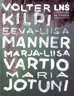 Literatura na świecie 5-6/2025. Autor:   Praca zbiorowa. SmakLiter.pl Okładka książki Literatura na świecie 5-6/2025