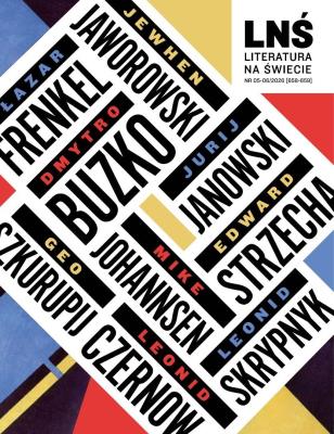 Okładka książki Literatura na świecie 5-6/2026
