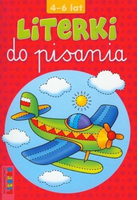 Literki do pisania 4-6 lat LITERKA. Autor: Opracowanie zbiorowe. SmakLiter.pl Okładka książki Literki do pisania 4-6 lat LITERKA